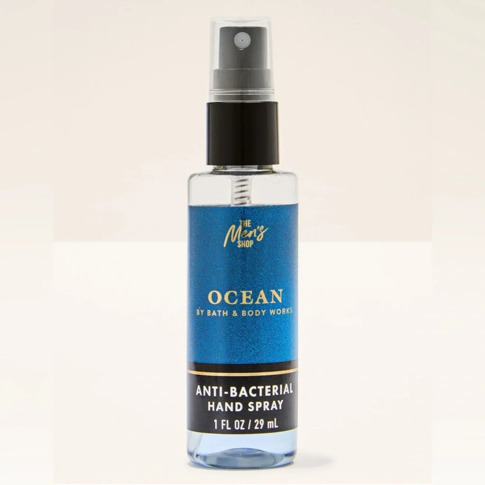 Bath & Body Works Ocean Hand Spray - Blue and Black